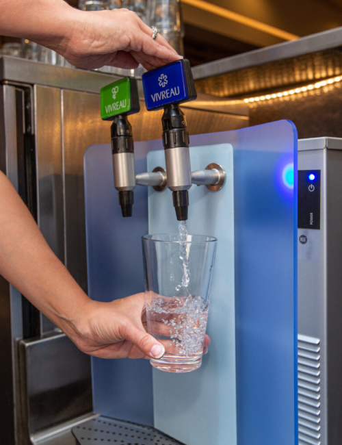 vivreau sparkling water dispenser, hydr8 sparkling cooler